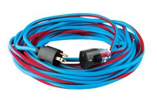 CORD EXTENSION 100' 12/3 W/LIGHTED ENDS 125v - Cords